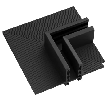 Szynoprzewodowy narożnik typu L Magnetic Track ML2320 czarny