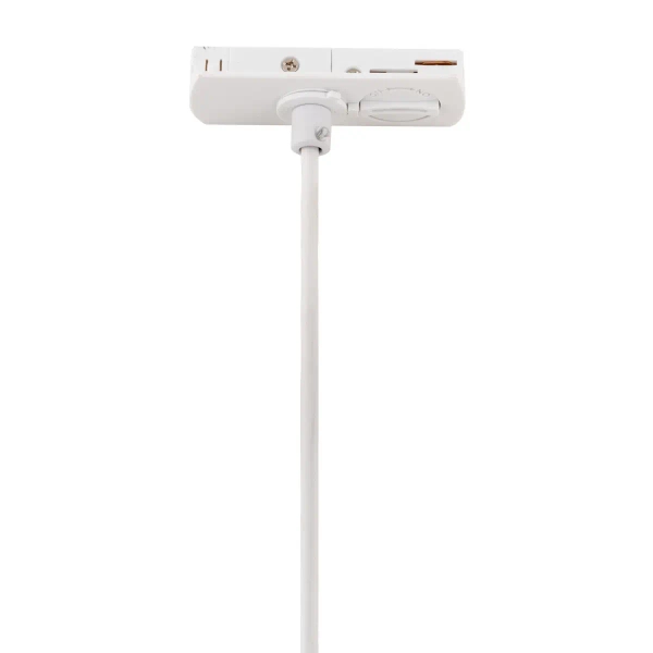 Jednofazowa lampa szynowa Tracer 10821 zwis sopel do salonu biały