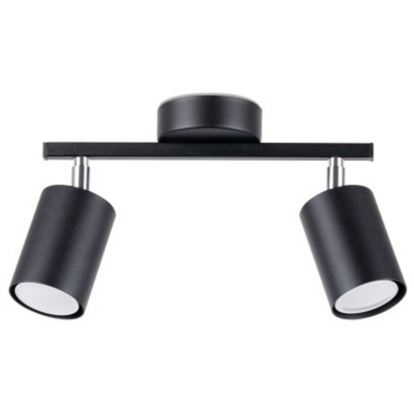 Plafon sufitowy Lemmi SL.1127 Sollux reflektorki z regulacją czarne