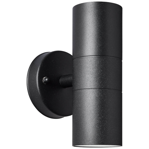 Metalowy kinkiet ścienny na taras Jandy 90966A06 IP44 czarny
