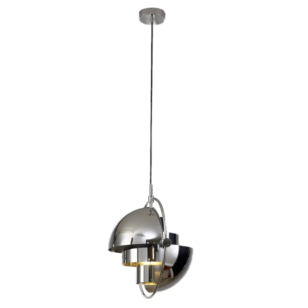 Lampa wisząca art deco Mobile ST-8881 CHROME Step do salonu pierścień chrom