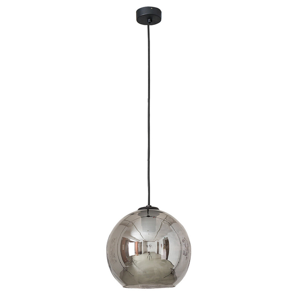 Nowoczesna lampa wisząca Polaris 9060 szklana kula przydymiona