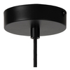 Salonowa lampa wisząca Hannelore 10423/30/30 metal czarna