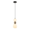 Ledowa lampa wisząca Modern P0627 LED 12W 3000K do jadalni jasny szary