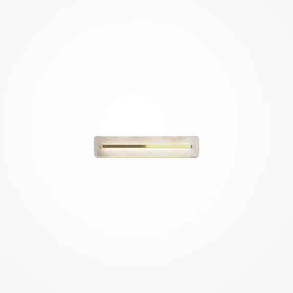 Podłużny kinkiet ścienny Albatre MOD366WL-L9BS3K LED 8W 3000K mosiądz
