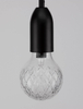 Wisząca lampa loftowa BANI LE42714 do przedpokoju czarna