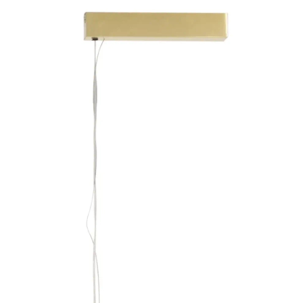 Zwisająca ledowa lampa Fayette P0622 LED 20W 3000K belka złoty