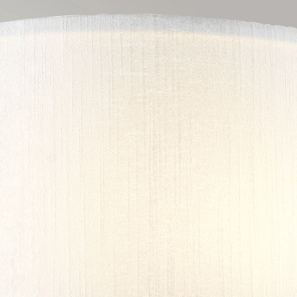 Ścienny kinkiet materiałowy Cooper DL-COOPER-M-IV-PC chrom biały