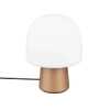 Szklana lampa stołowa STEEN 568200165 biała pomarańczowa 1xE14 27cm