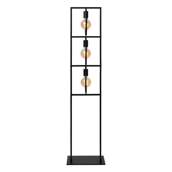 Lampa stojąca podłogowa SUUS 00727/03/30 Lucide vintage czarna