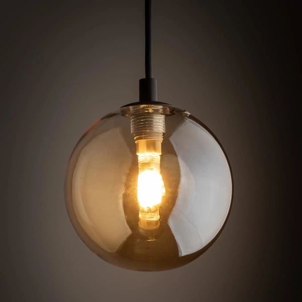 Lampa wisząca kula Tracer 4928 TK Lighting szynowa 1-fazowa bursztynowa
