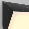 Prostokątna lampa ścienna Brick O436WL-L20GF3K LED 20W 3000K IP54 grafit