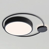 Plafoniera LAMPA sufitowa SAPHIRA 3529 Rabalux metalowa OPRAWA plafon LED 28W 3000K okrągły czarny