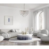 Lampa wisząca glamour Buena PND-22320-9-ABR Italux antyczny brąz