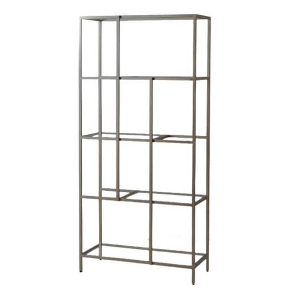 Sypialniany regał Rothbury 5059413256882 czarna drewniana