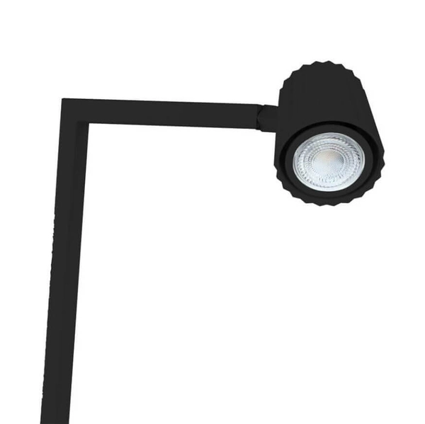 Podłogowa lampa do salonu Tokio LP-787/1F BK Light Prestige metalowa czarna