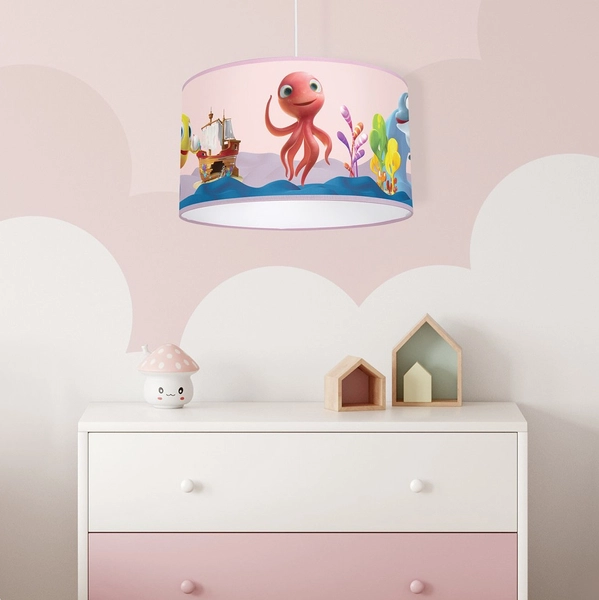 Dziecięca lampa wisząca MINIMINI MLP6801 Milagro ośmiornica multikolor