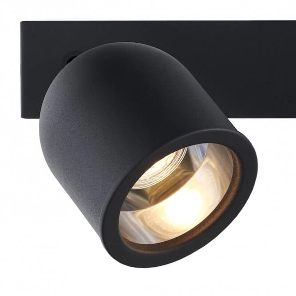 Kinkiet ścienny regulowany SPARK 50942202 Kaspa metalowy czarny