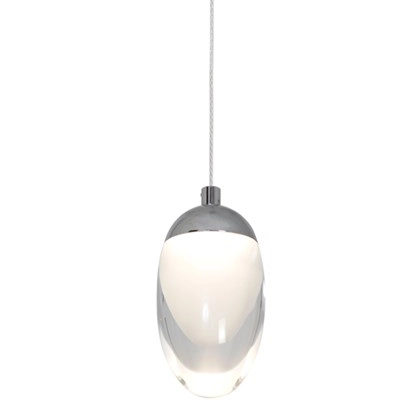 LAMPA wisząca OVO ML428 Milagro zwis OPRAWA listwa sufitowa LED 15W 4000K krople łezki drop chrom białe