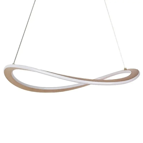 Ringowa wisząca lampa Kallira 72281 LED 40W 3000K do salonu złoty