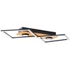 Lampa sufitowa metalowa Woodbridge G99756/76 LED 32W 3000K czarna