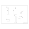 Stołowa lampka z drewna SKIP R55951132 LED 2W 3000K czarny