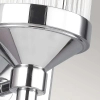 LAMPA ścienna Paulson FE-PAULSON1 Elstead FEISS metalowa OPRAWA kinkiet industrialny nad łóżko IP44 polerowany chrom przezroczysty