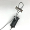 Podwieszana lampa belka Black tube ST-0502-1 Step czarna złota