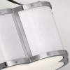 Szklana lampa sufitowa CHANCE QN-CHANCE-SF-S-PN polerowany nikiel