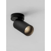 Regulowana lampa sufitowa do salonu CORENZO LE45647 tubka metalowa czarna
