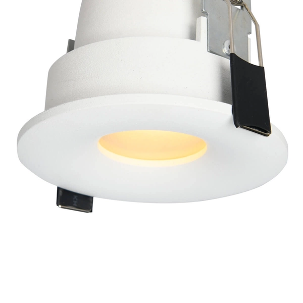 Oprawa podtynkowa Romolo AZ5390 IP65 metalowa biała