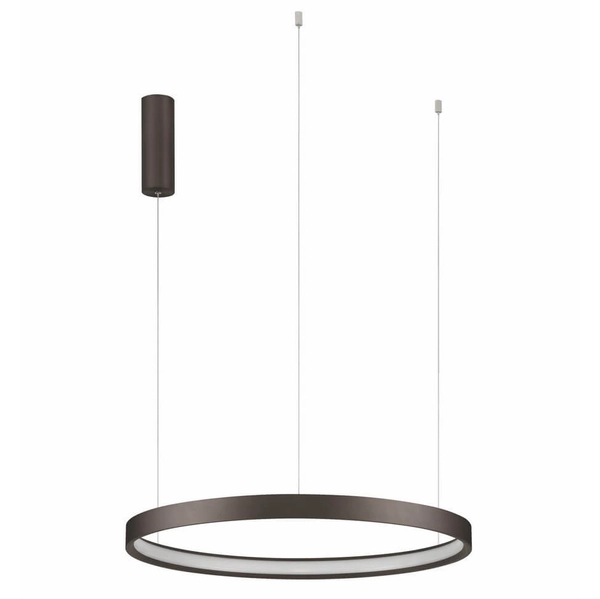 Pierścieniowa lampa wisząca ring ZACAPU LE44322 LED 40W 3000K brązowa