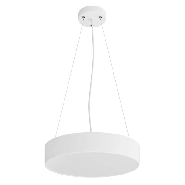 Minimalistyczna lampa wisząca Cleo 137623690234 Team do salonu biała
