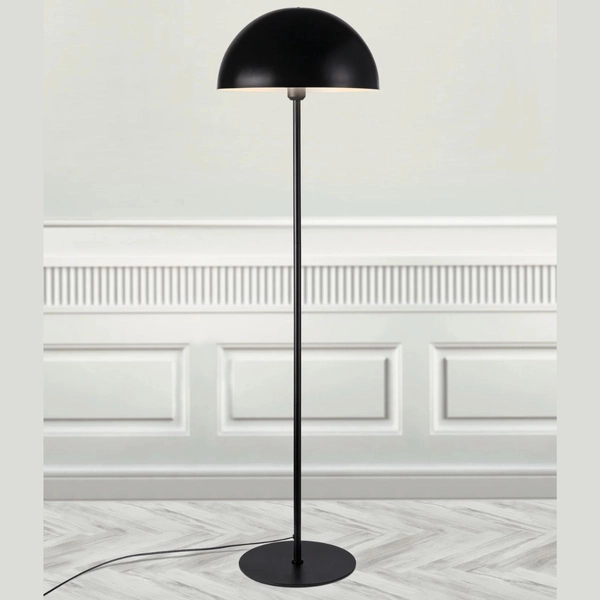 Lampa stojąca Ellen 48584003 Nordlux grzybek do gabinetu czarny