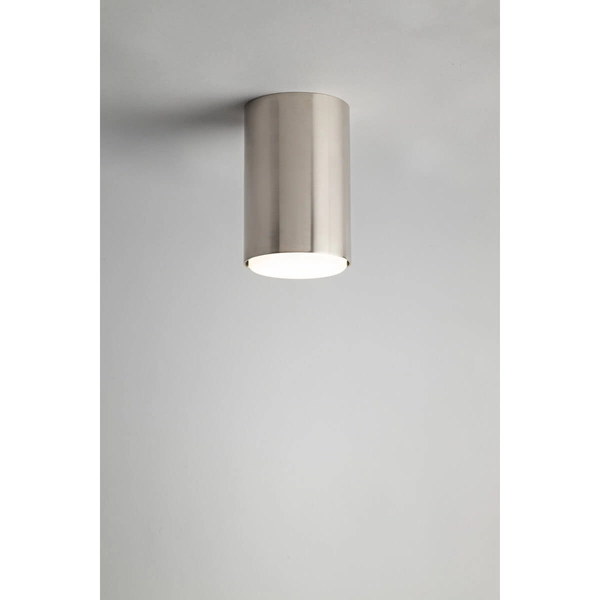 Lampa nasufitowa do sypialni Tubo 40847 Sigma tubka srebrna