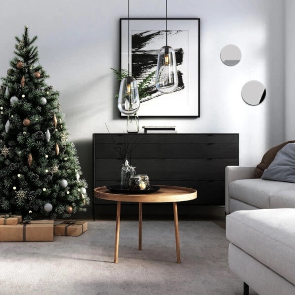 Szklany klosz Cameleon Pear M 10330 podłużny przeźroczysty