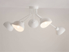 Lampa sufitowa wielopunktowa Roy 32434 Sigma do jadalni nad stół biała