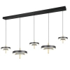Designerska lampa wisząca Keaton 340210580 LED 50W 2300-4000K czarny