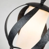 Zewnętrzna lampa wisząca Blacksmith QN-BLACKSMITH-P-OBK IP44 czarny