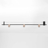Sufitowa lampa do salonu BULOBU LE44762 LED 21W 3000K tubki złoty czarny