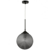 LAMPA wisząca ARJONA LE41877 Luces Exclusivas modernistyczna OPRAWA szklany zwis przydymiony czarny
