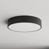 Natynkowa LAMPA sufitowa Cleo 137623613899 TEAM metalowa OPRAWA okrągły plafon czarna