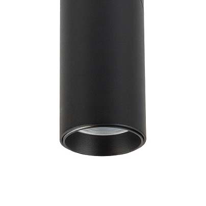 Punktowa lampa India 7860 sufitowy reflektorek czarny do sypialni
