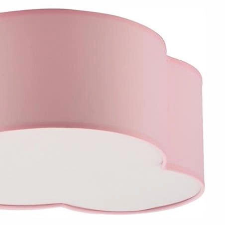 Lampa dziecięca na sufit Cloud 6075 TK Lighting chmurka pastelowa różowa