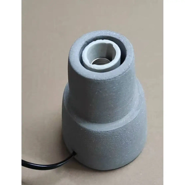 Stojąca lampa szklana GOBLET TLS-E14 loftowa przydymiona