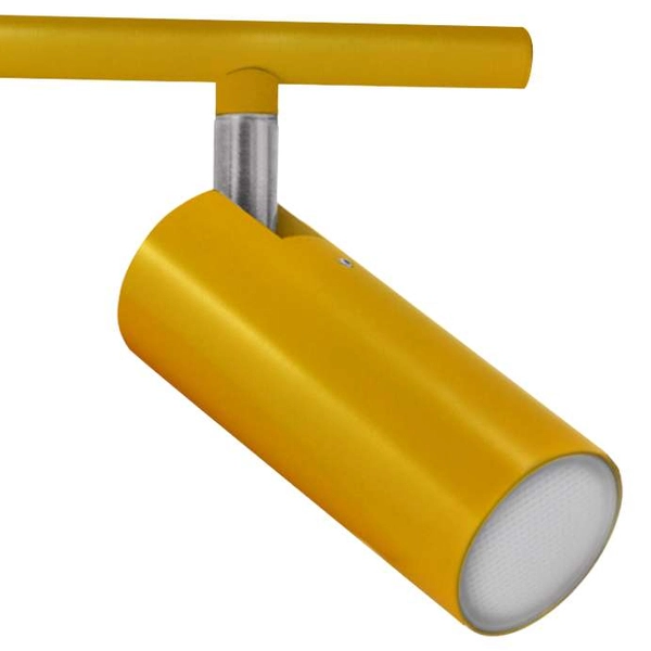 LAMPA sufitowa GAVI 311757 Polux metalowa OPRAWA regulowana LED 18W 3000K reflektorki żółte