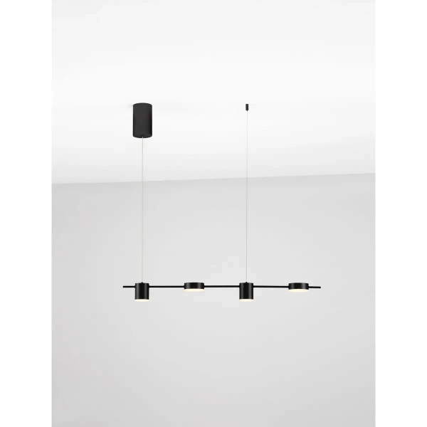 Wisząca lampa ORELVIO LE45434 LED 20W 2700-4000K nad wyspę czarna