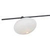Potrójna lampa sufitowa Jasper JAS5322 kule do salonu czarna biała