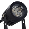 Zewnętrzna LAMPA GUN R10530 Redlux reflektorowa OPRAWA stojąca LED 3W 3000K IP65 outdoor czarna