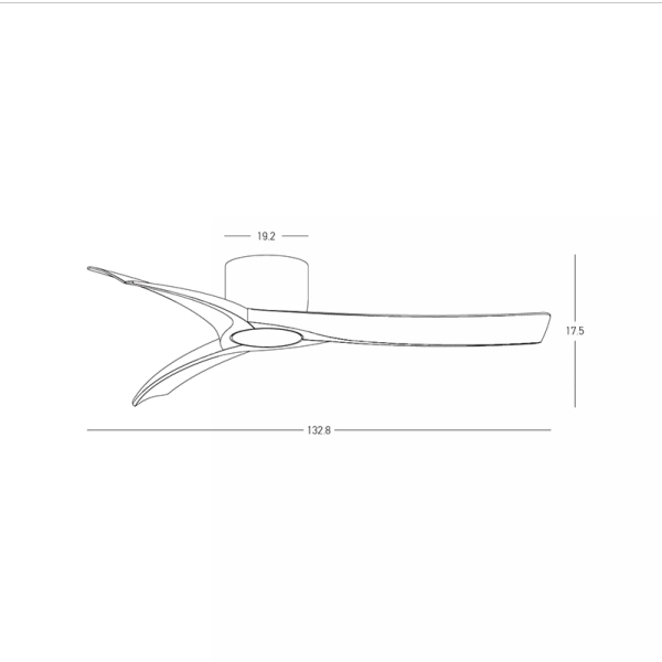 Wiatrak z modułem LED biały 25396+25398 1x LED 18W CCT do sypialni barwa zmienna